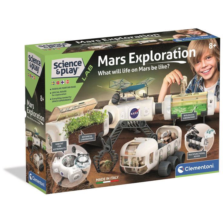 Tiedesetti Clementoni NASA Mars Exploration