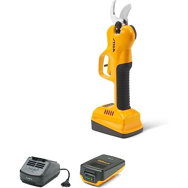 Akkuoksasakset Stiga SC 100E Kit, 20V, 2.0Ah akulla