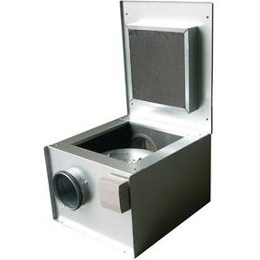 Kanavapuhallin Systemair KVK 160L, eristetty, IV-kanavan halkaisija 160 mm