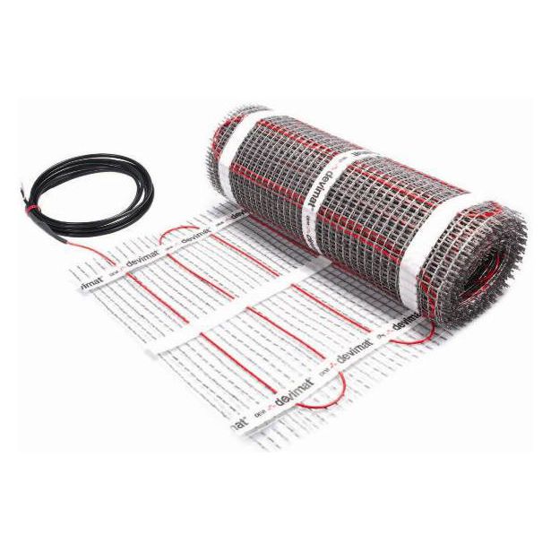 Lämpökaapelimatto DEVImat 100, 900W, 230V, 0,5x18m, 9m2, Verkkokaupan poistotuote