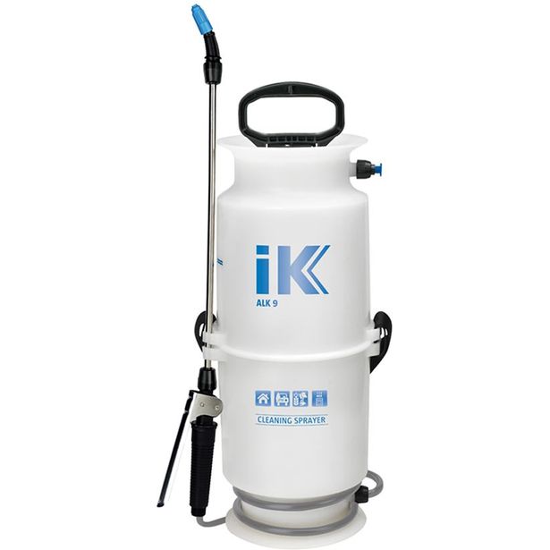 Paineruisku IK Alkaline 9, emäksille, ketoneille ja alkoholeille