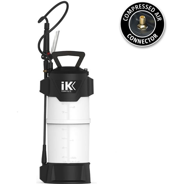 Paineruisku IK Foam Pro 12, vaahdotusaineille