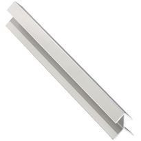 Laattalista/ulkokulma Euroshrink alumiini 200a, 11mm x 2.5m, eri värejä
