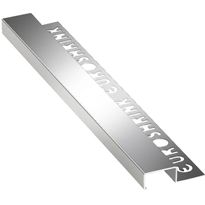 Ulkokulmalista/boordilista Euroshrink alumiini 213a, 12mm x 2.5m, eri värejä