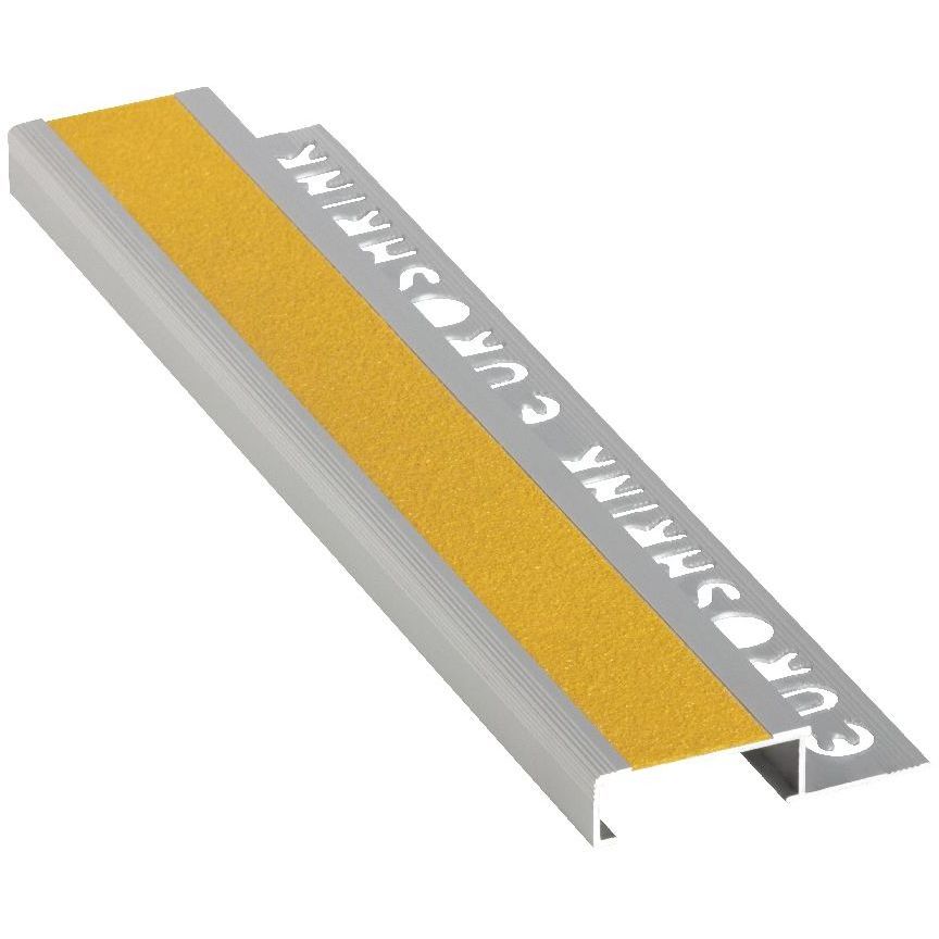 Porraslista Euroshrink alumiini 299a, 12x40mm, mattahopea/amarillo