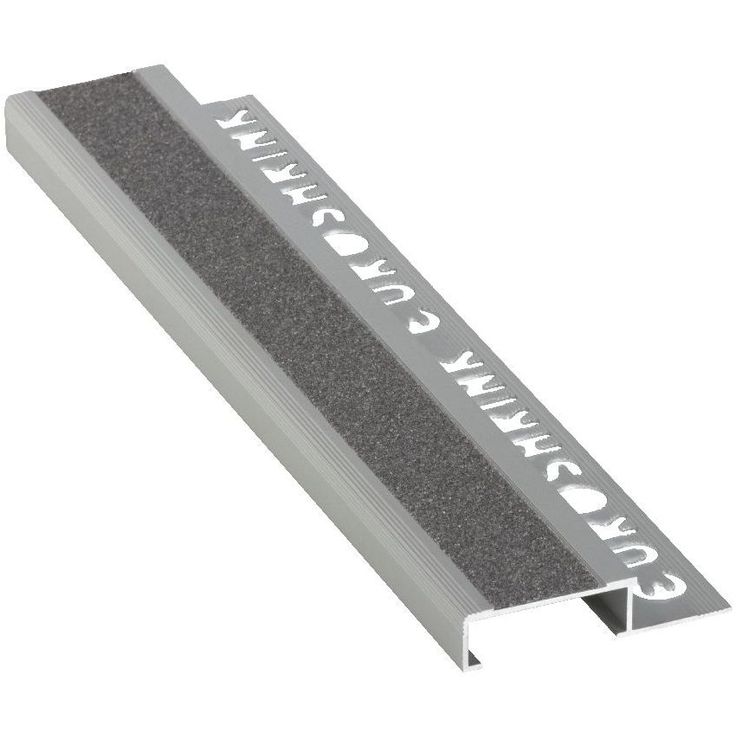 Porraslistan päätypala Euroshrink alumiini f-299a, 12mm, mattahopea
