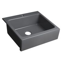 Keittiöallas Interia Arya, 660x620 mm, antrasiitti