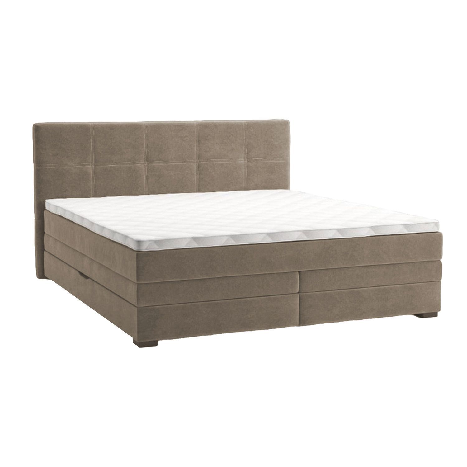 Sänkypaketti Home4You Jeep 160x200cm, beige