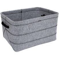 Kori Home4You MAX FELT-3 36x26xK20 cm, vaaleanharmaa