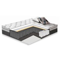 Joustinpatja Home4You Harmony Top 140x200cm, harmaa