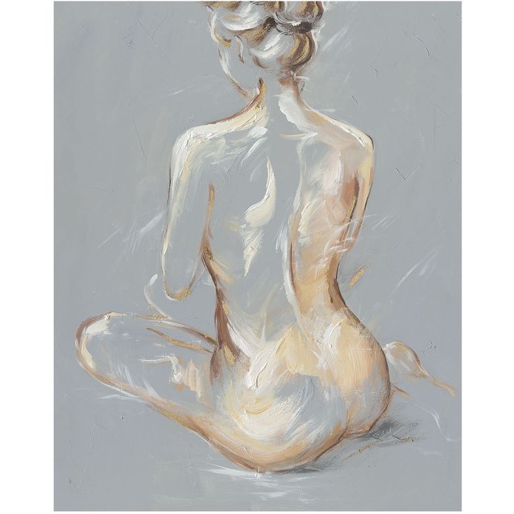 Oil painting 80x100cm, seated lady
