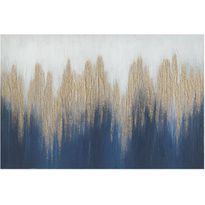 Taulu Home4You 80x120 cm, abstrakti metsä, monivärinen