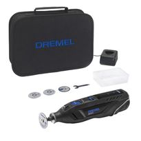 Akkumonitoimityökalu Dremel 8260-5, 12V, 3.0Ah akulla + 5 tarviketta
