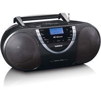 CD-kasettisoitin Lenco, DAB+/FM-radiolla, bluetoothilla