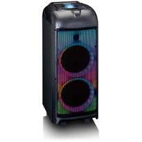 Bilekaiutin Lenco, led-valoilla, langattomilla mikrofoneilla