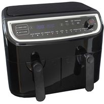 Kuumailmakypsennin Gastronoma, tuplakorinen, 2x4.5l, 2400W