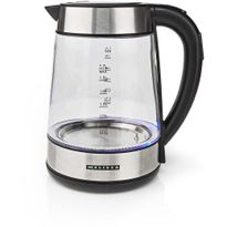 Vedenkeitin Melissa, lasinen, säädettävällä lämpötilalla, 1.7l, 2200W