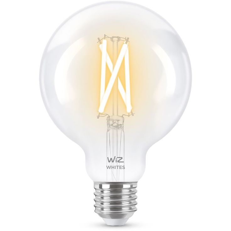 LED-älylamppu Wiz G95 Tunable White, Wi-Fi, 60W, E27, kirkas lasi