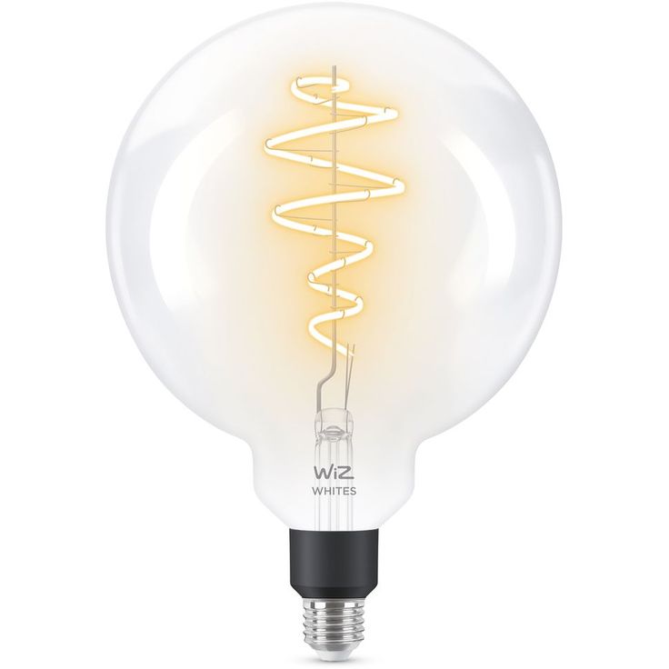 LED-älylamppu Wiz G200 Tunable White, Wi-Fi, 40W, E27, kirkas lasi