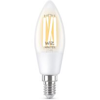 LED-älylamppu Wiz C35 Tunable White, Wi-Fi, 40W, E14, kirkas lasi