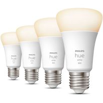 LED-älylamppu Philips Hue W, 9W, A60, E27, 4kpl