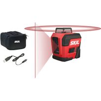Ristilinjalaser Skil 1960 DA 360°, USB-ladattava + laukku