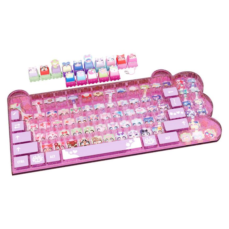Fidget-lelu Clickeez Keyboard Mega Pack, 17 osaa