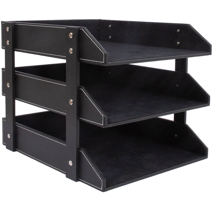 Document drawer WALTER 28x35xH27cm, black