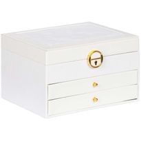 Korurasia Home4You SEZANE 23x17x13,5 cm, valkoinen