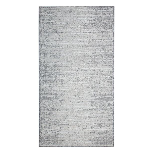 Käytävämatto Home4You Chivas 1, 80x300cm, valkoinen