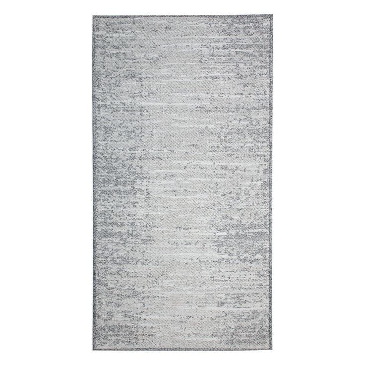 Käytävämatto Home4You Chivas 1, 80x300cm, valkoinen