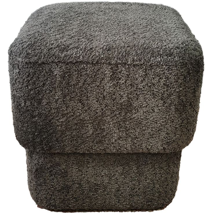 Ottoman LAURA 40x40xH40cm, grey