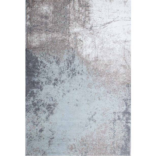 Carpet SANFORD-6, 133x190cm, blue/brown