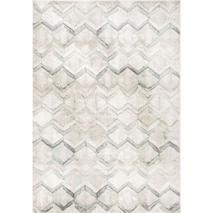 Matto Home4You Castro 3, 133x190cm, beige/vihreä