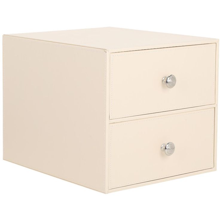 Document drawer  WILMA 25x33x24.5cm, cream