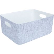 Kori Home4You LIDO FELT 36x27xK16 cm, vaaleanharmaa