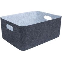 Kori Home4You LIDO FELT 36x27xK16 cm, tummanharmaa