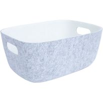 Kori Home4You LIDO POP 36x28xK16 cm, vaaleanharmaa