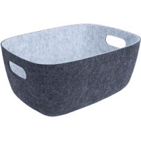 Kori Home4You LIDO POP 36x28xK16 cm, tummanharmaa
