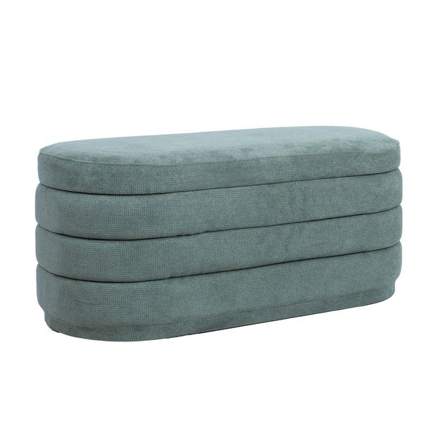 Penkki Home4You Hiro 104x44x44cm, säilytystilalla, vihreä 