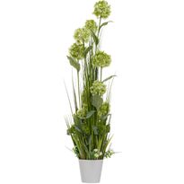 Tekokukka Home4You IN GARDEN K120 cm, vihreä hortensia, ruohokasvi ruukulla
