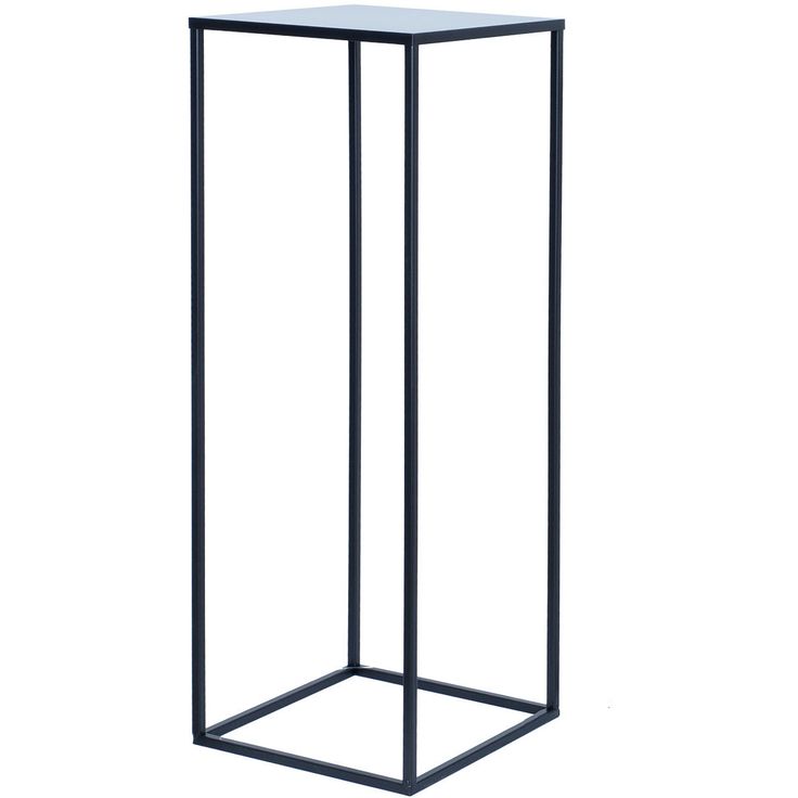 Flowerstand DEIA CHI L  25x25xH70cm, black