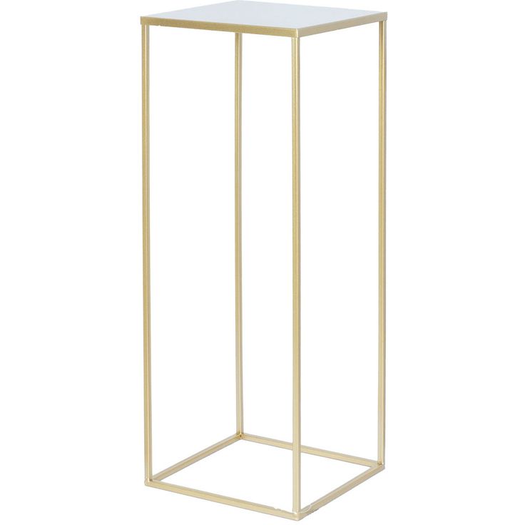 Flowerstand DEIA CHE M  22x22xH60cm, golden