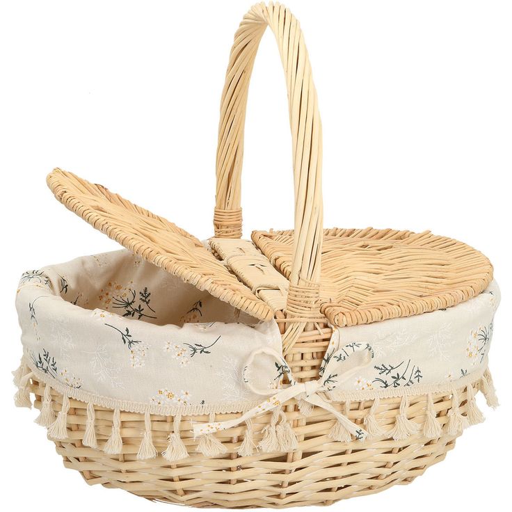 Picnic basket WILLI EMMA 40x32xH17/40cm