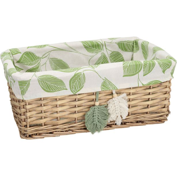 Basket WILLI MIRO 45x32xH18cm