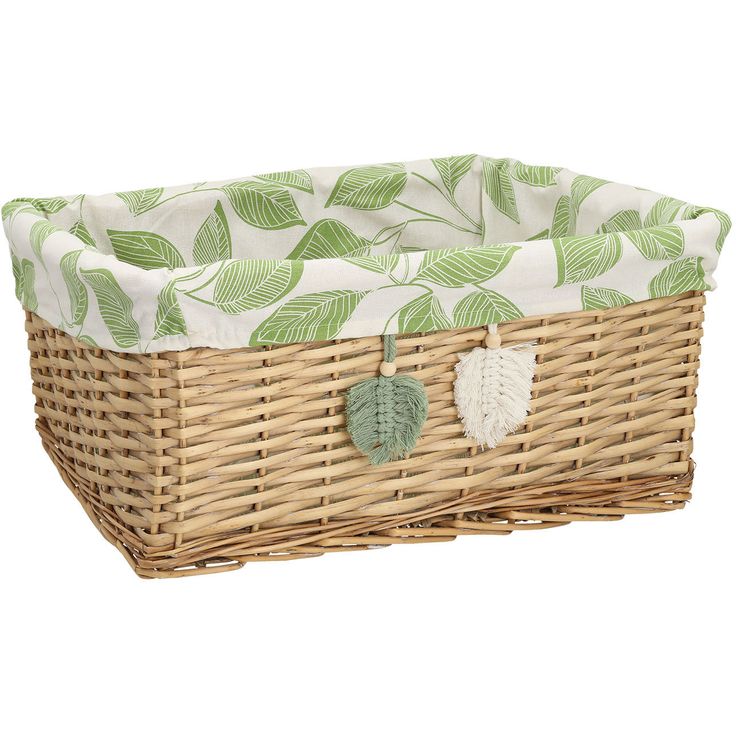 Basket WILLI MIRO 48x38xH22cm