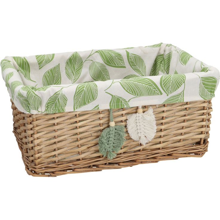 Basket WILLI MIRO 42x32xH19cm