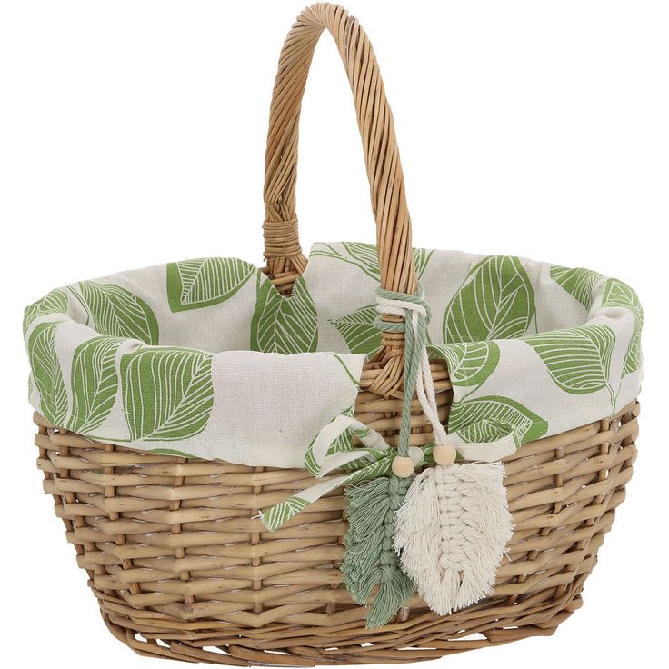 Basket WILLI MIRO 33x25xH17/34cm