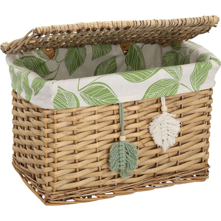 Basket WILLI MIRO 36x26xH25cm