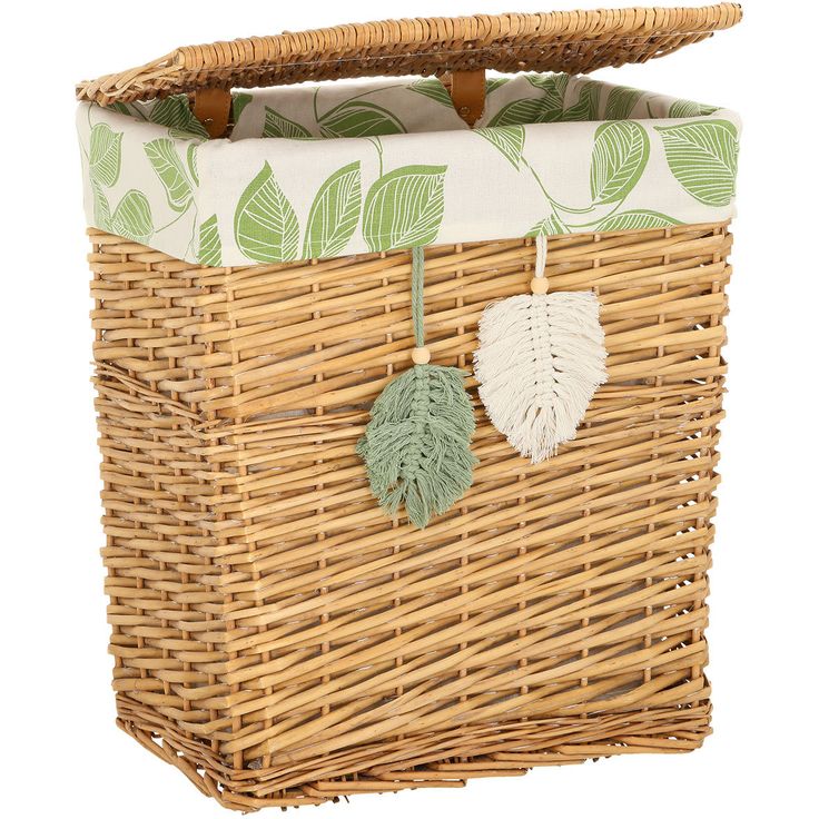 Laundry basket WILLI MIRO 39x28xH45cm